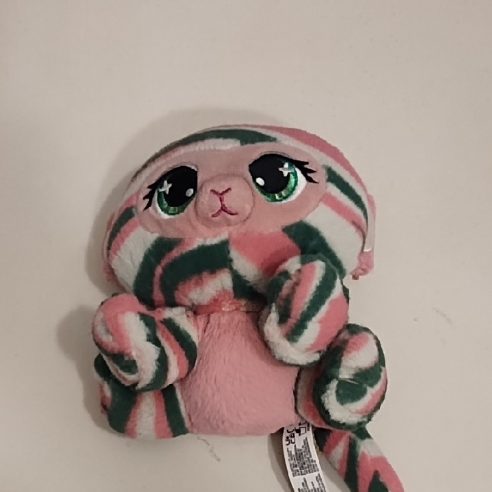 P. Lushes Pete Blush Pink and Green Plush Toy
